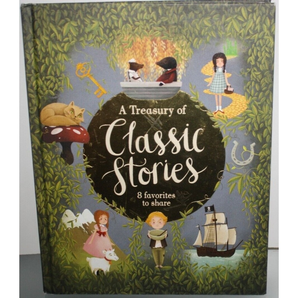 A Treasury of Classic Stories..... 8 Stories Hardcover Children's Book VGUC